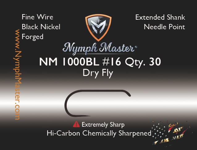 NM-1000BL Dry Fly Hook - Image 5