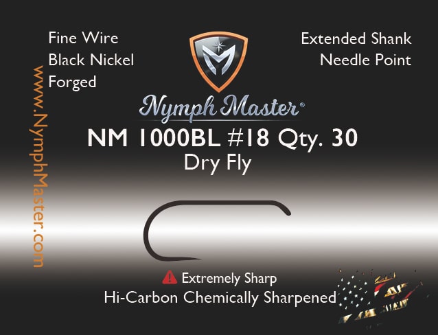 NM-1000BL Dry Fly Hook - Image 6