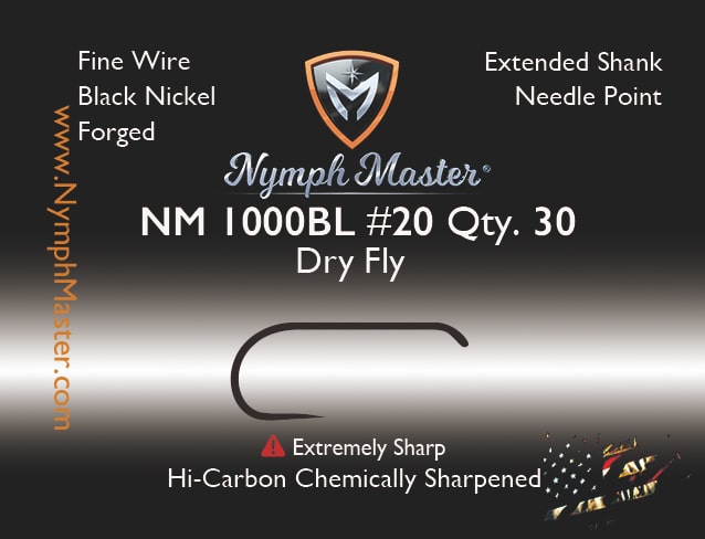 NM-1000BL Dry Fly Hook - Image 7