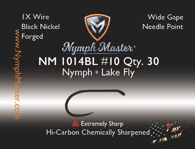 NM-1014BL Nymph/Lake Fly Hook - Image 4