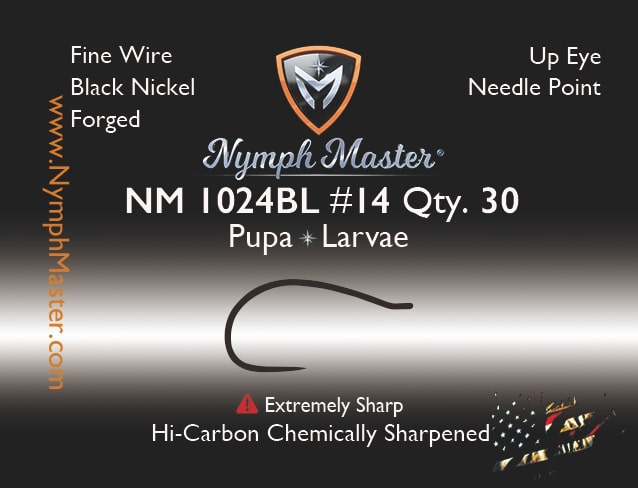 NM-1024BL Pupa/Larvae Fly Hook - Image 4