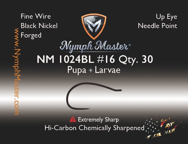NM-1024BL Pupa/Larvae Fly Hook - Image 5