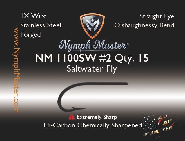 NM-1100SW Saltwater Fly Hook - Image 5
