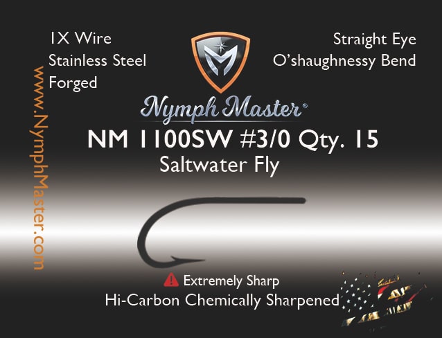 NM-1100SW Saltwater Fly Hook - Image 4